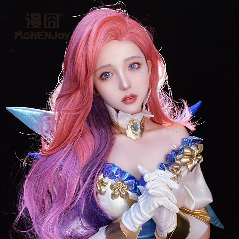 LOL League of Legends KDA Seraphine Seraphine Star Lai singer cos fake found in stock