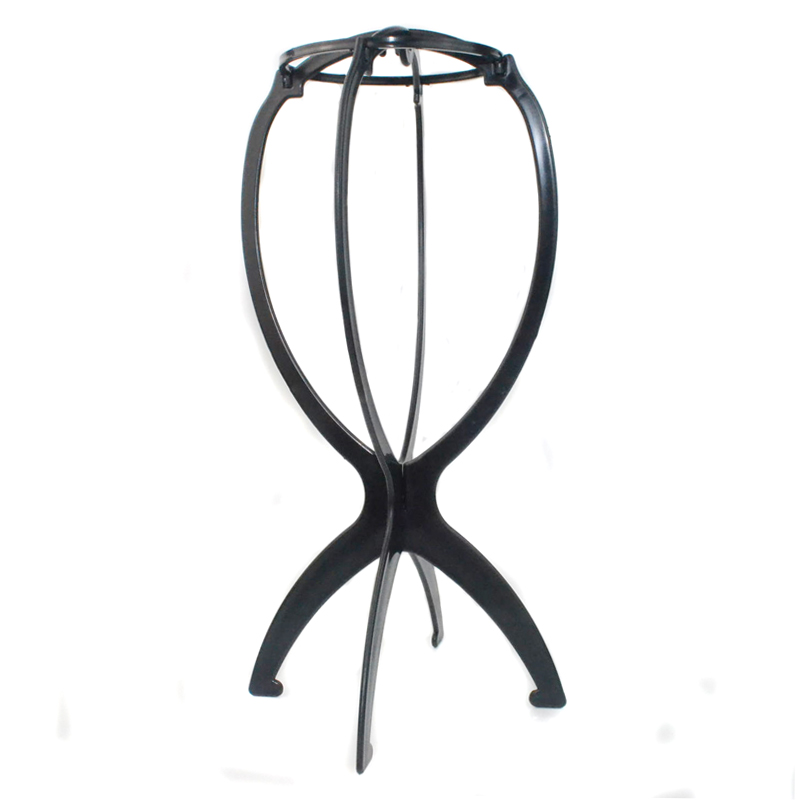 Wig holder placed hair support frame barber shop special plastic folding care tool accessories headgear shelf